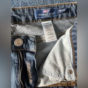 Vineyard Vines Candiani Denim Straight Fit Jeans - Dark Wash | Size 28x32